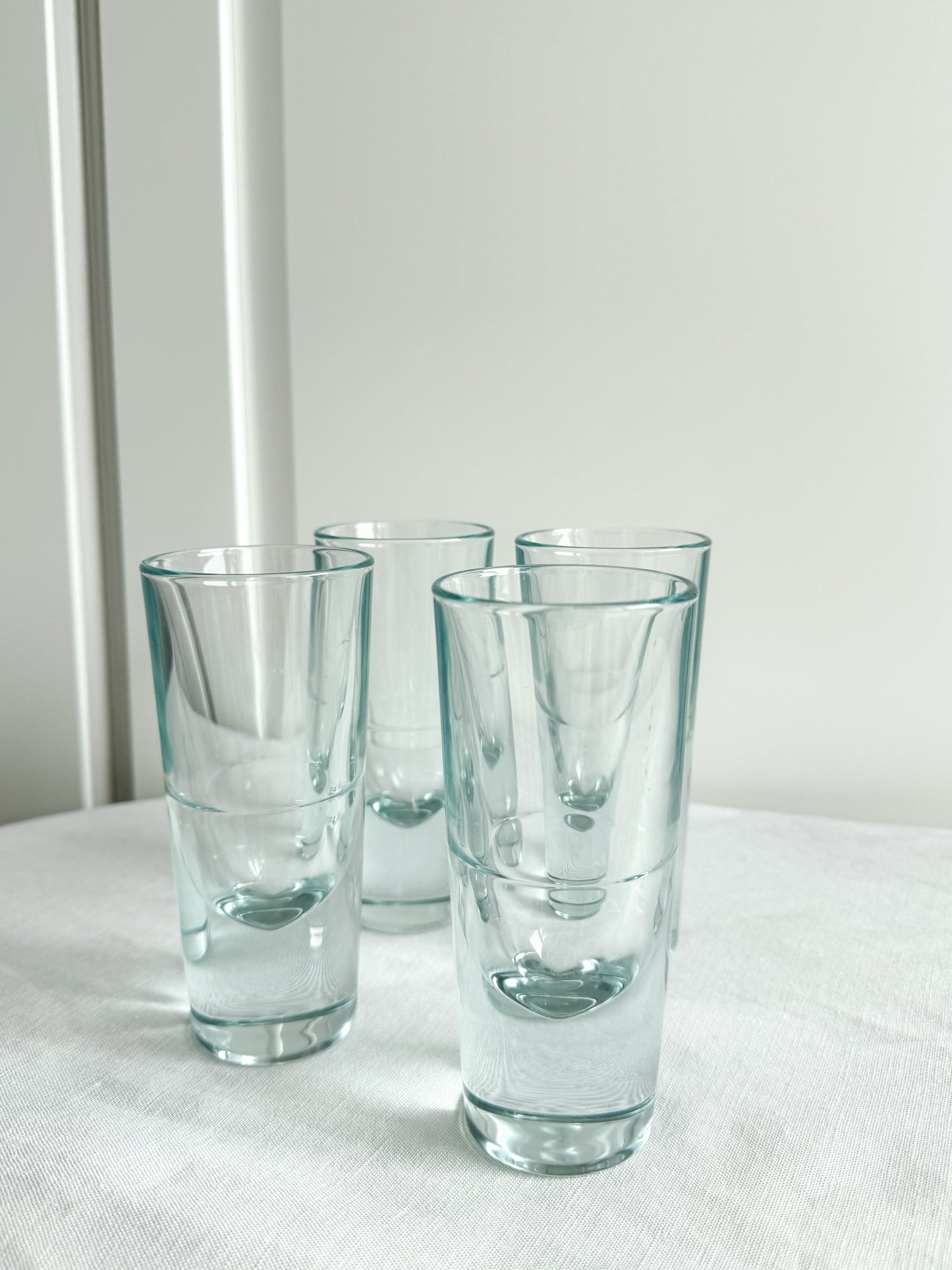 Vintage Carlo Moretti Heavy Bullet Cocktail Glasses - Made in Italy