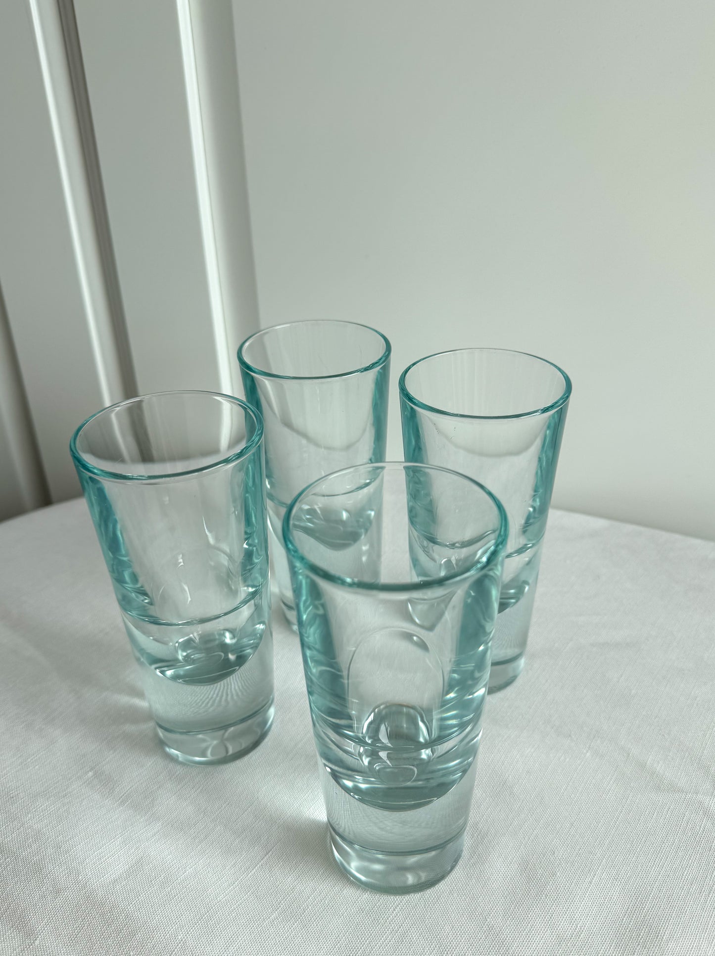 Vintage Carlo Moretti Heavy Bullet Cocktail Glasses - Made in Italy
