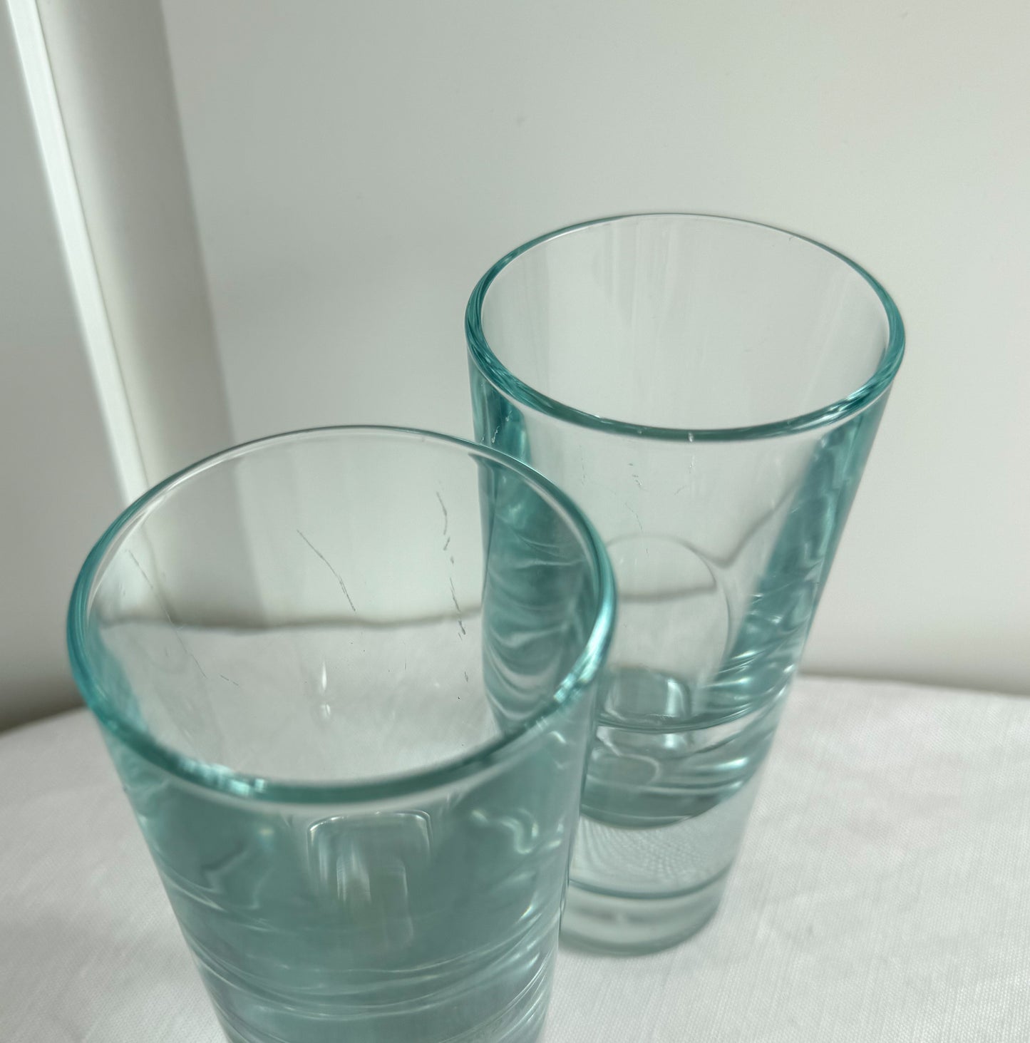 Vintage Carlo Moretti Heavy Bullet Cocktail Glasses - Made in Italy