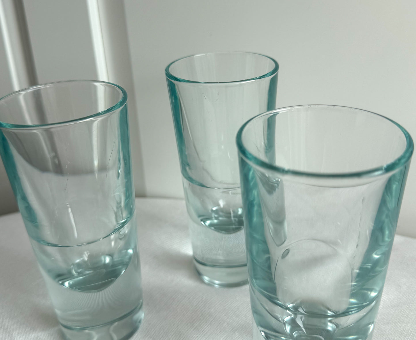 Vintage Carlo Moretti Heavy Bullet Cocktail Glasses - Made in Italy