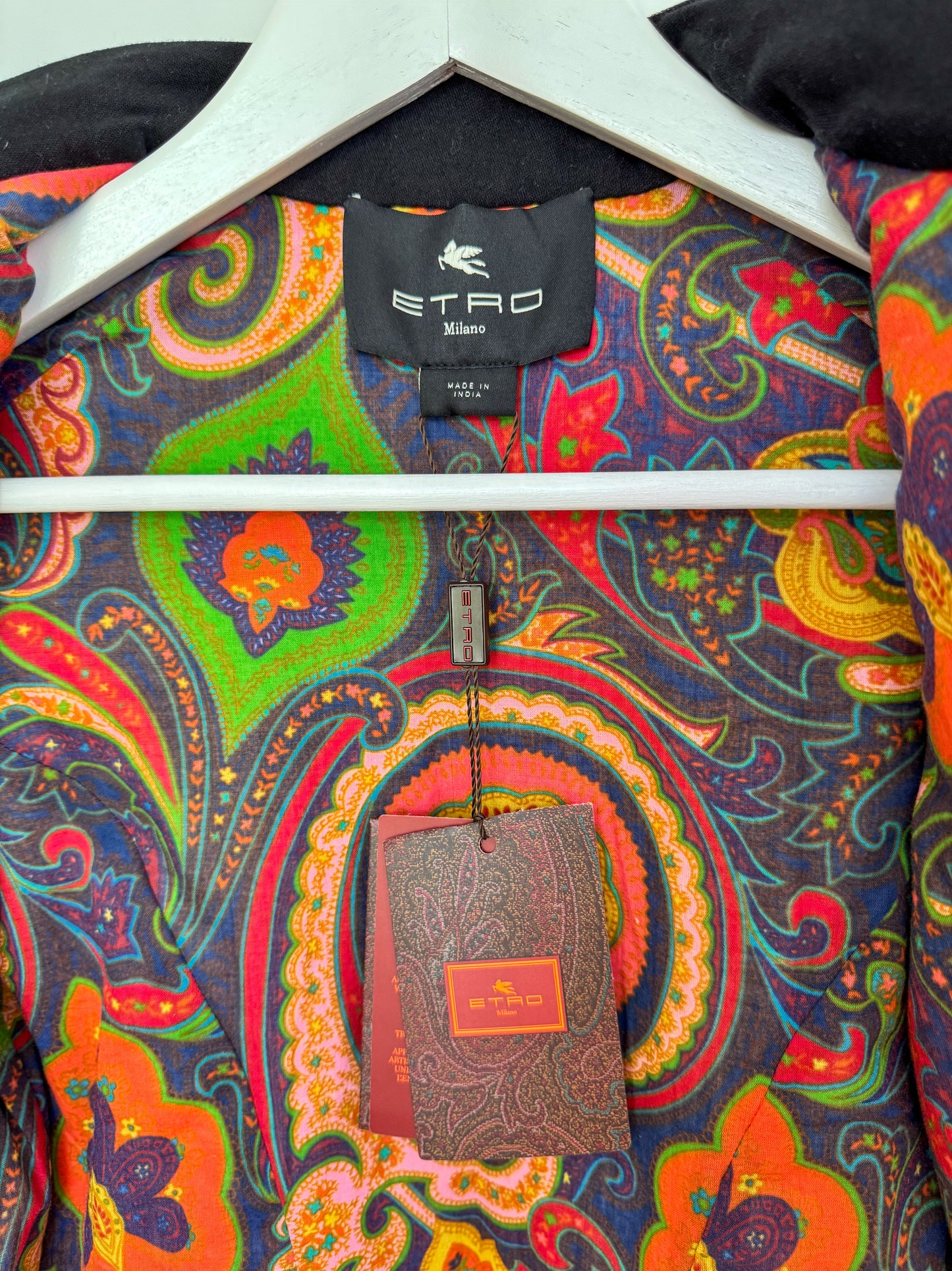 Etro braid-detail military style jacket