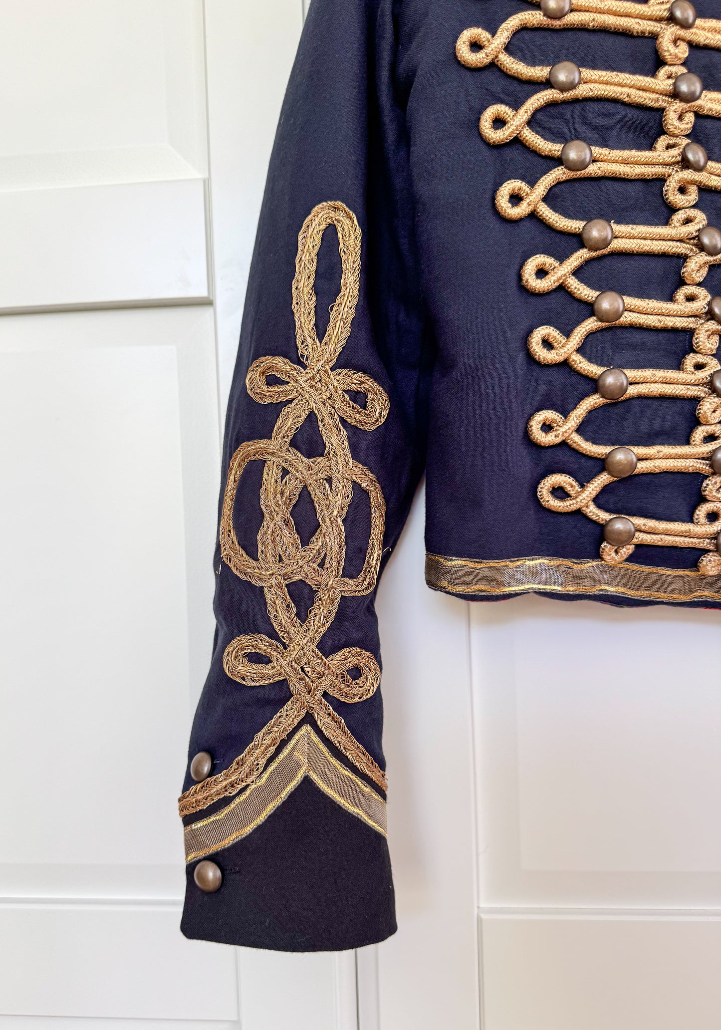 Etro braid-detail military style jacket