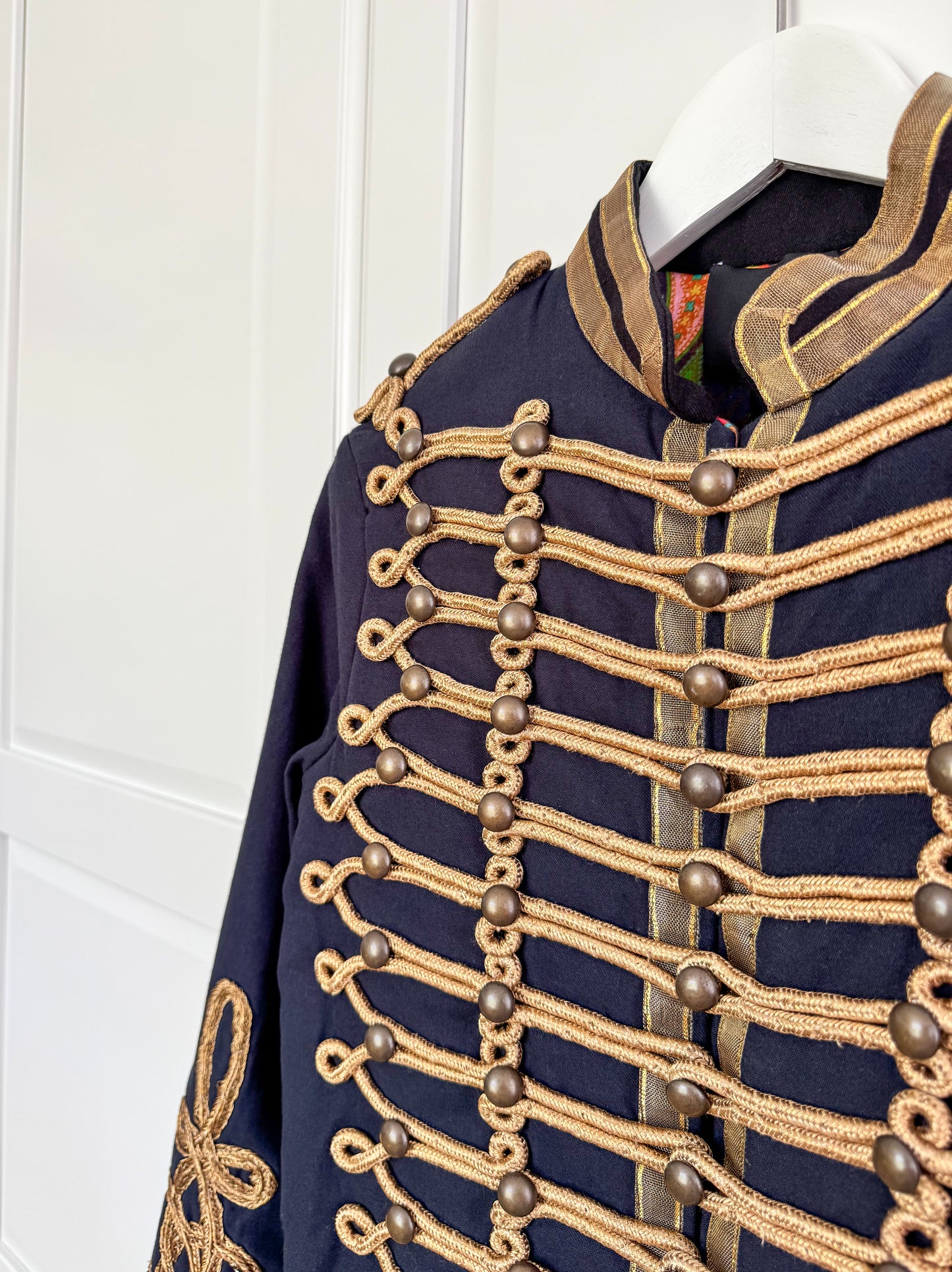 Etro braid-detail military style jacket