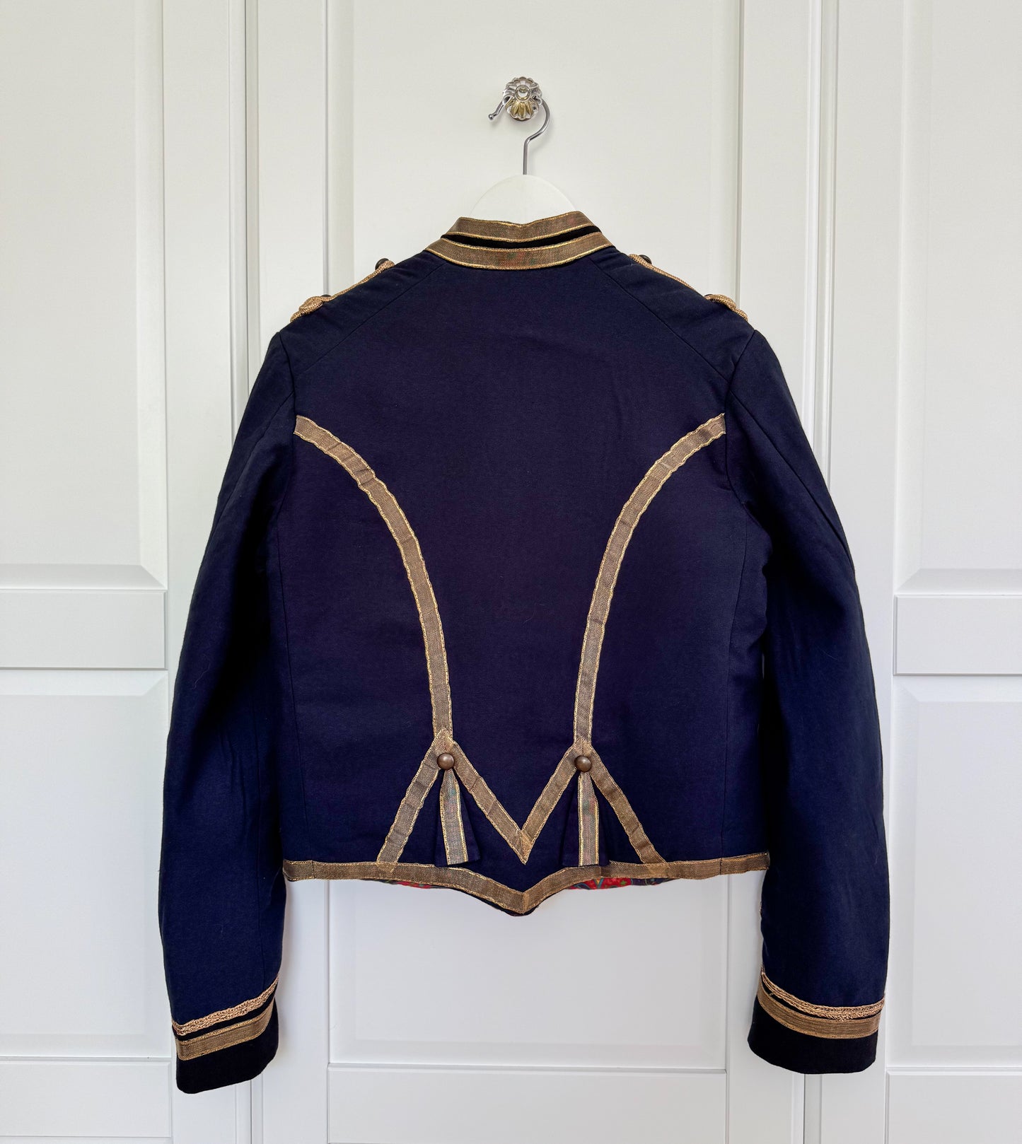 Etro braid-detail military style jacket