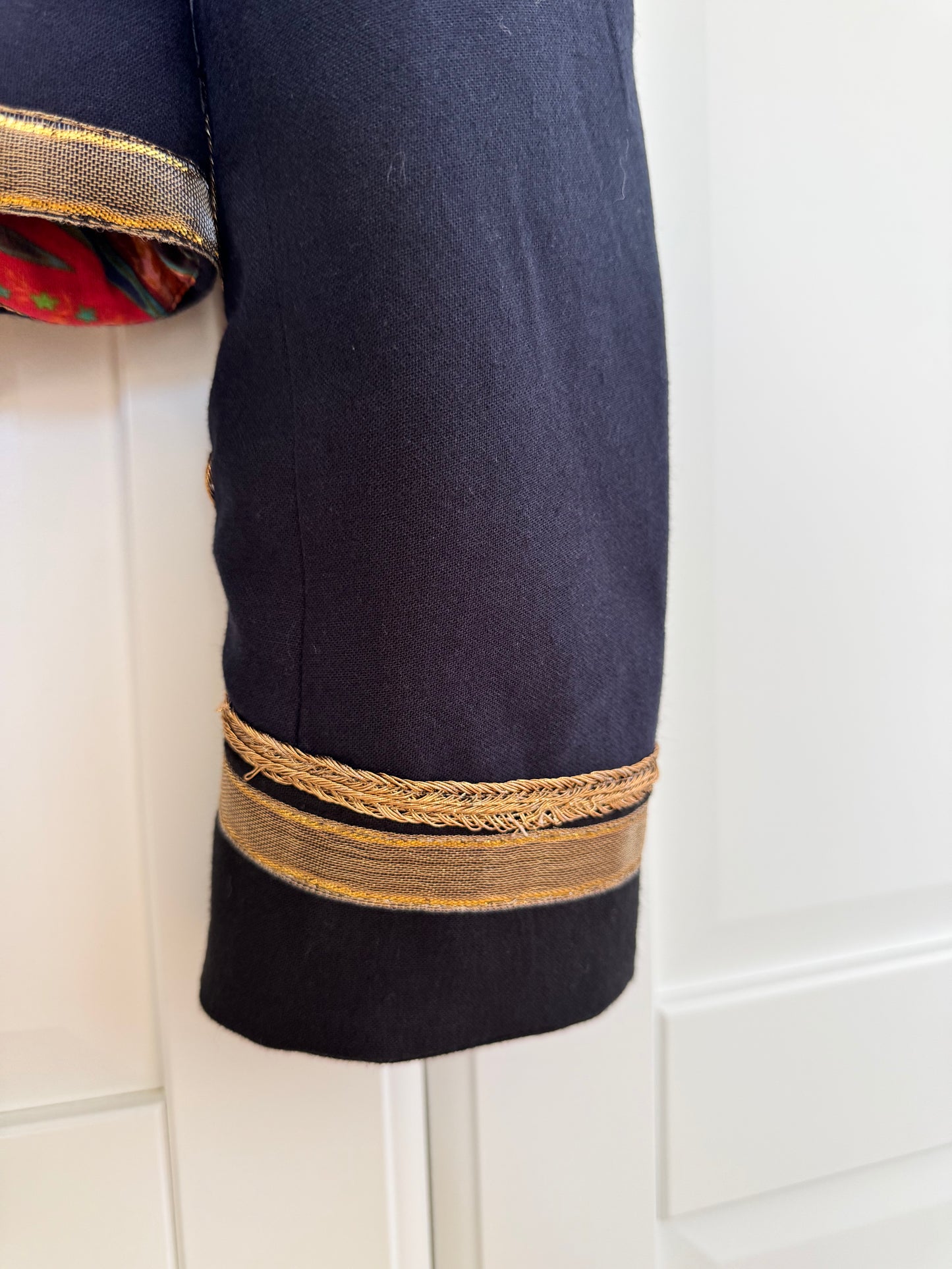 Etro braid-detail military style jacket