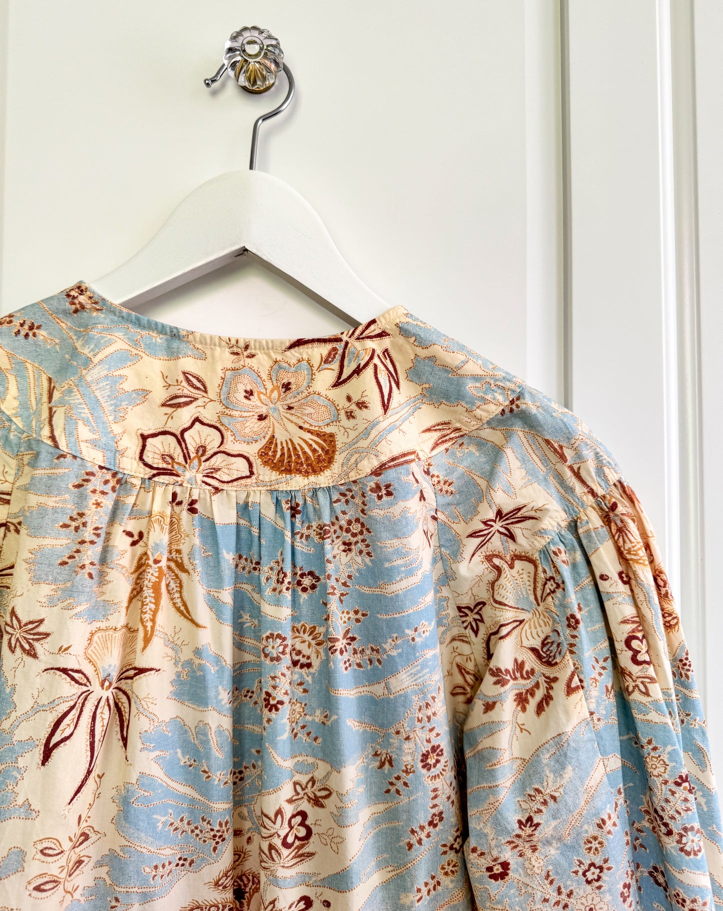 Ulla Johnson ‘Leiko’ blue floral dress