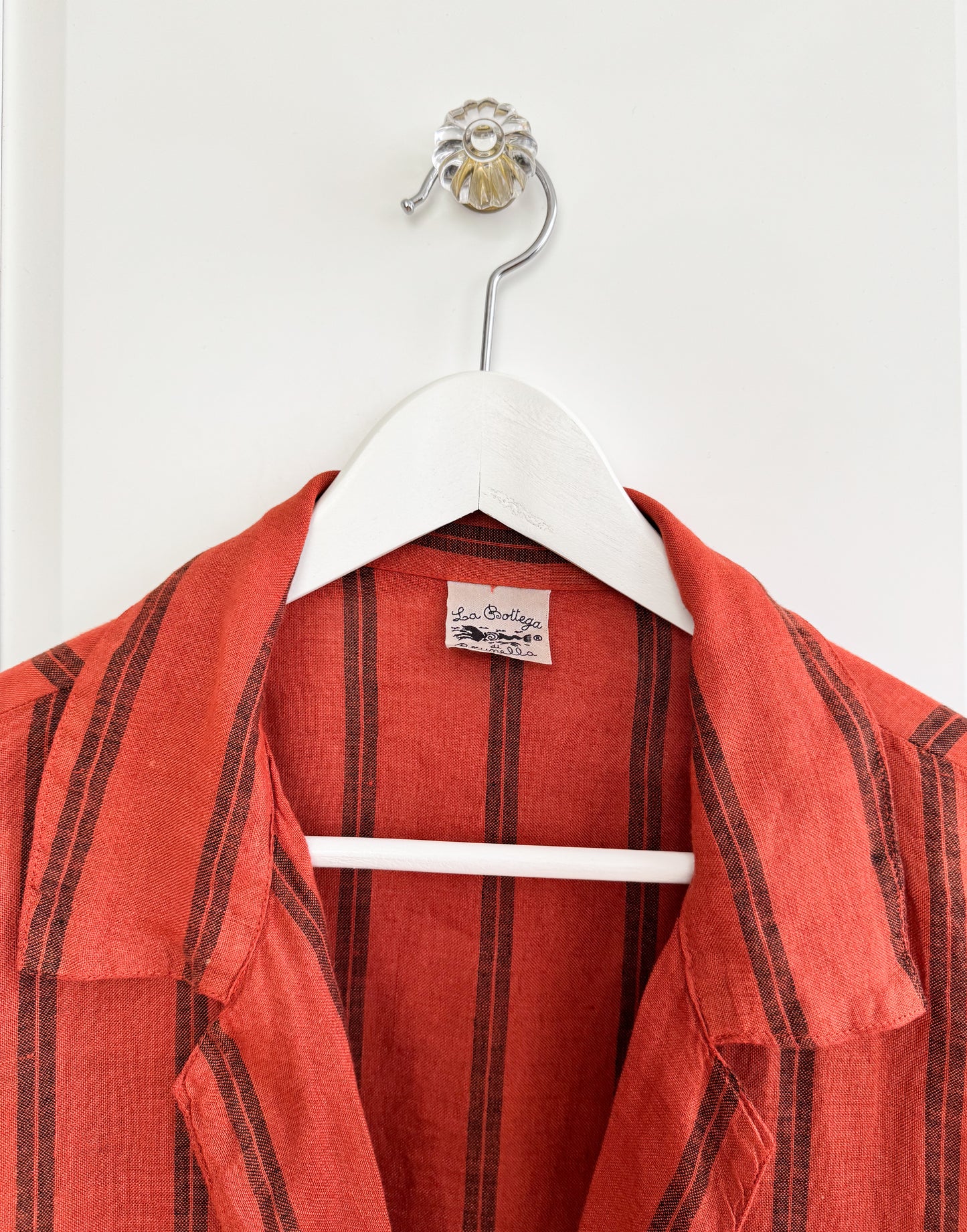 La Bottega di Brunella striped linen jacket
