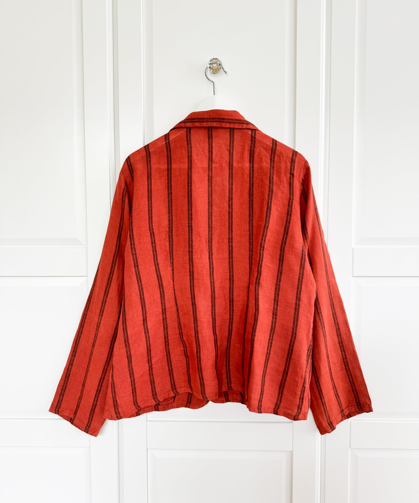 La Bottega di Brunella striped linen jacket