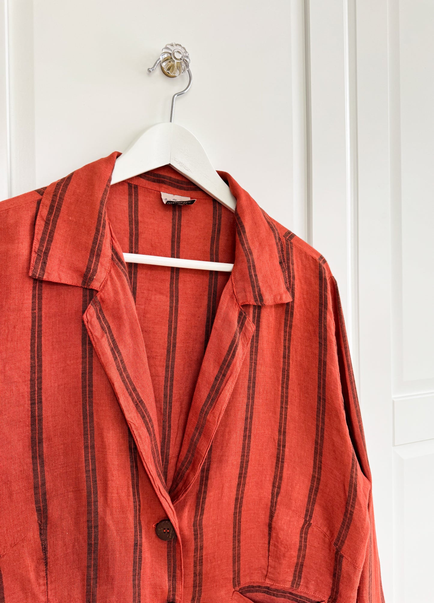 La Bottega di Brunella striped linen jacket