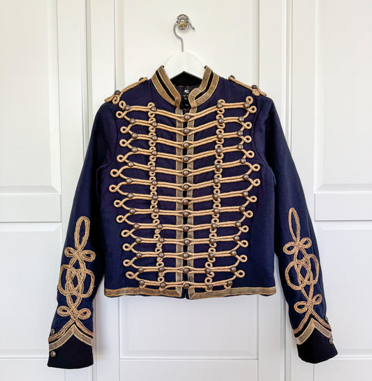 Etro braid-detail military style jacket
