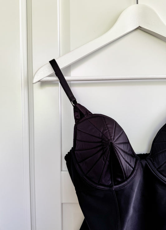 Jean Paul Gaultier x Lindex black bustier