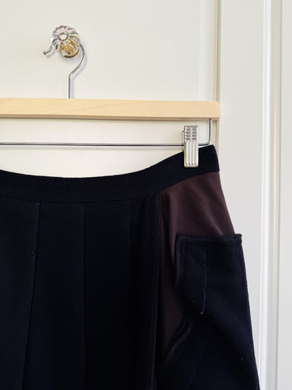 Comme Des Garcons x h&m wool pleated skirt