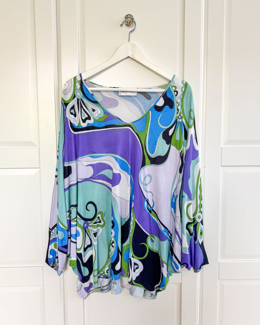 Emilio Pucci multicolor blouse